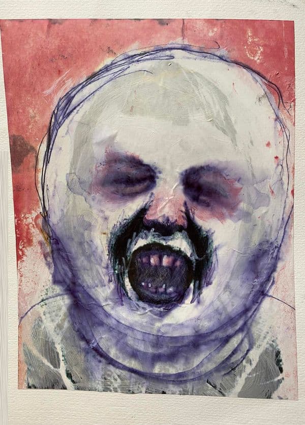 Freak Up Your Nodes A4 Original Artwork