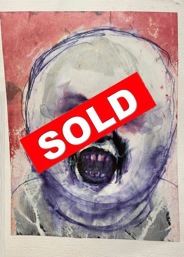 Freak Up Your Nodes A4 Original Artwork