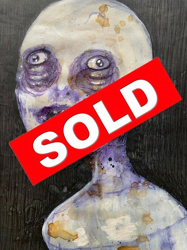 Glenda A4 Original Artwork