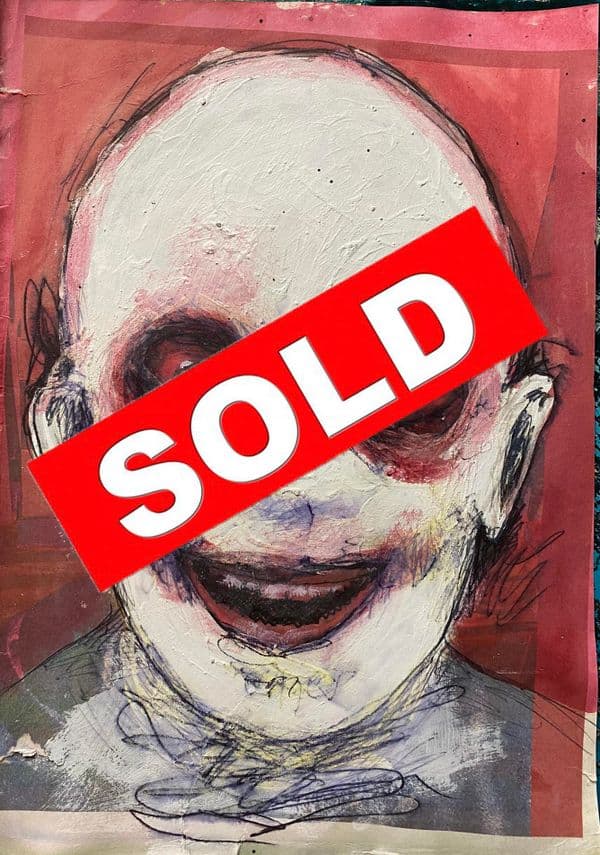 Gumpie The Clown A4 Original Artwork