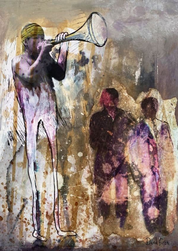 Let The Trial Begin A4 Print