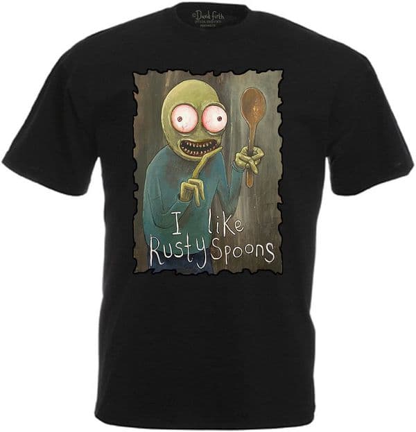 NEW! Salad Fingers Mr Spoons T-Shirt