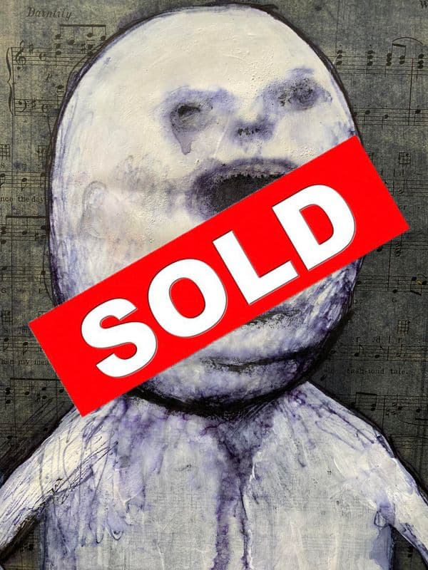 Poor Little Angeline A3 Original Artwork