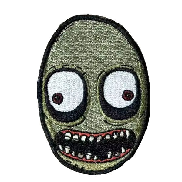 Salad Fingers Face Iron On Woven Patch