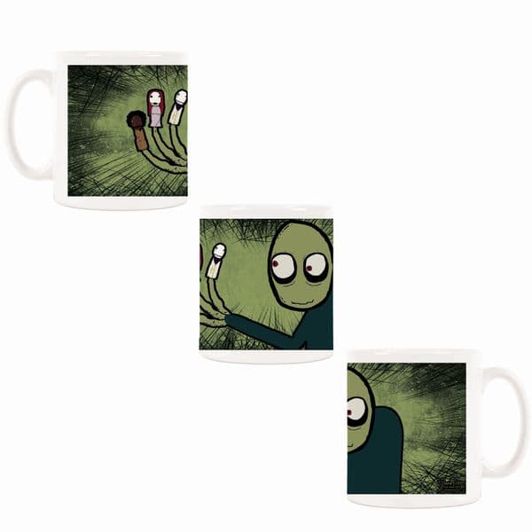 Salad Fingers Friends Coffee Mug