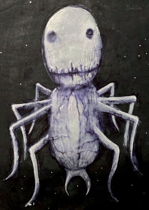 Salad Fingers Insect Cumberdale A4 Print