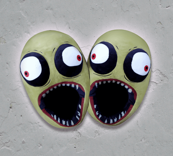 Salad Fingers Plush Slippers (Size UK5-10)
