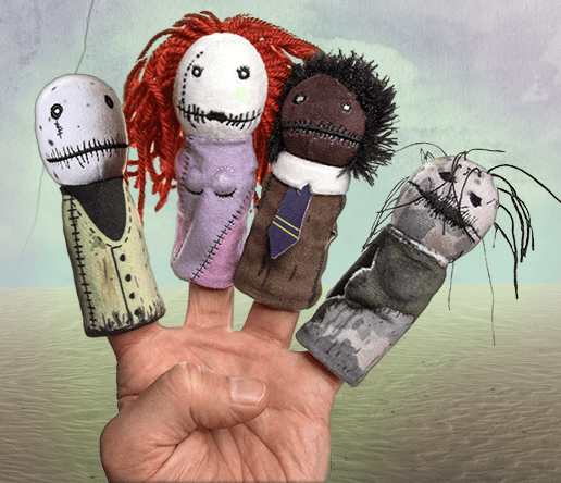 Salad Fingers Puppets (Ltd #1000)