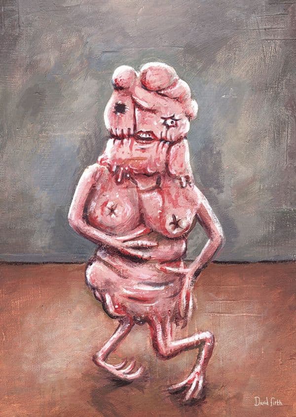 Salad Fingers The Real Boy A4 Print