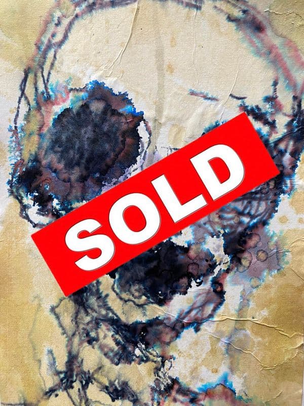 Scabby Ian A4 Original Artwork