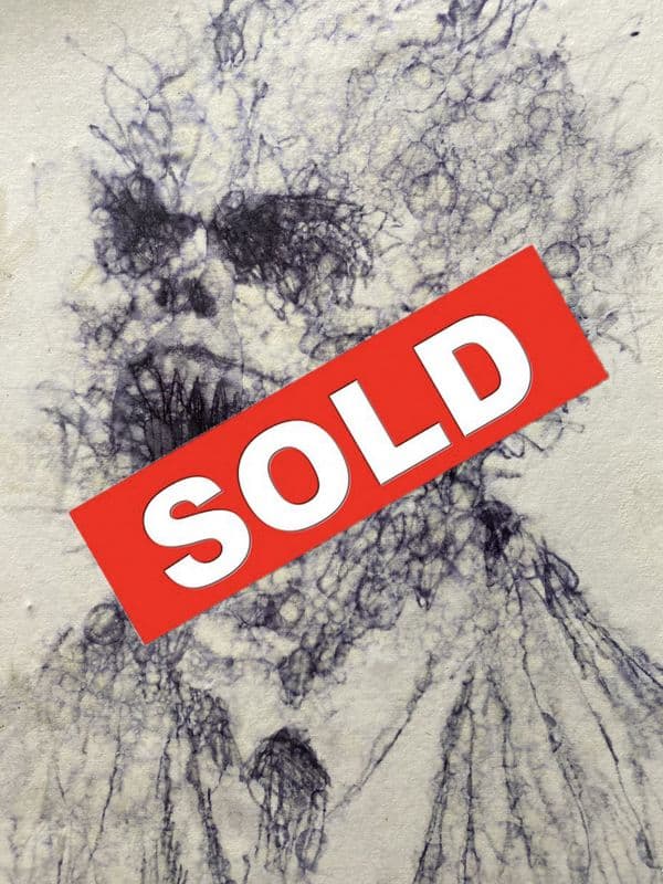 School Demon A4 Original Artwork