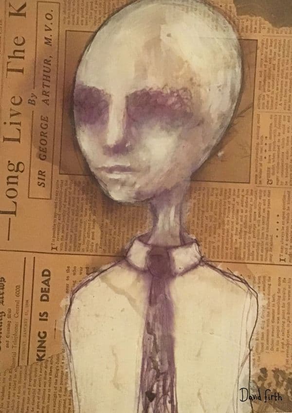 Sock Six Bloke A4 Print