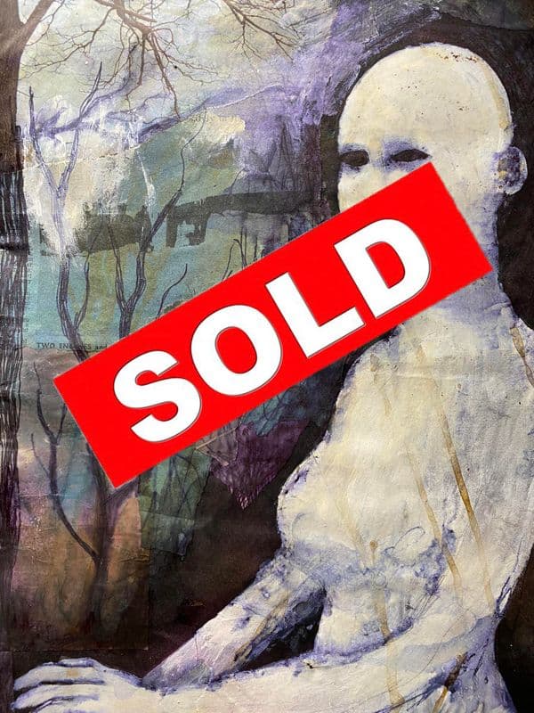 The Happy Ghost Of Susan A3 Original Artwork