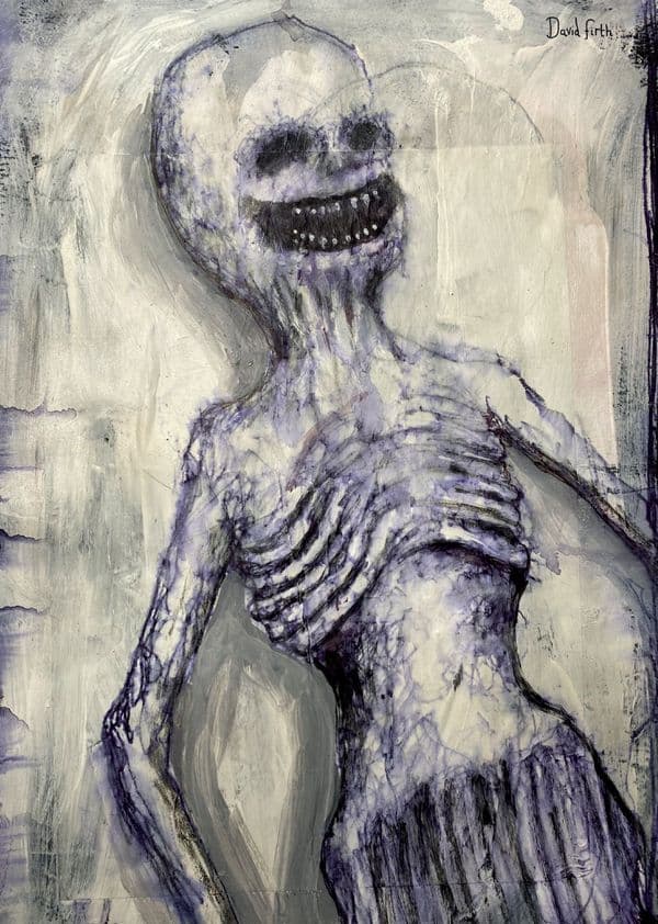 The Laughing Corpse A4 Print