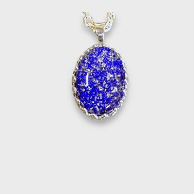 Large Oval Crown Pendant