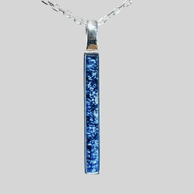 Long Elegant Memorial Pendant