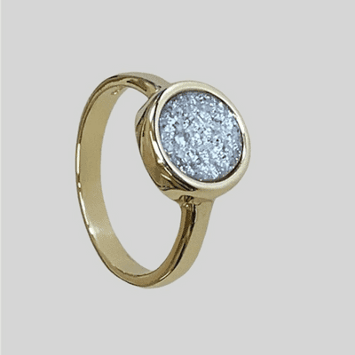 Medium Round Memorial Ring