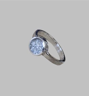 Small Round Memorial Ring