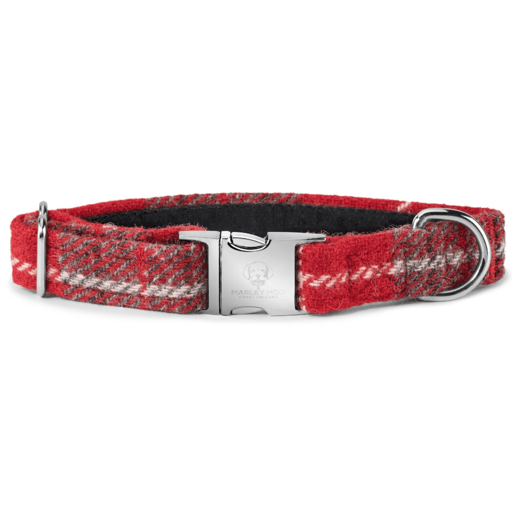 Harris tweed puppy hot sale collar