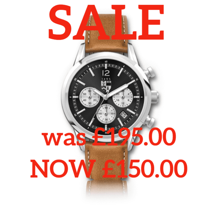 Gents Wrist Watch Tan Strap