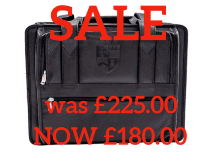 Leather Carry-on Cabin Bag/Flight Case