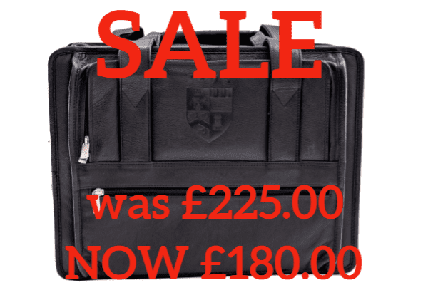 Leather Carry-on Cabin Bag/Flight Case