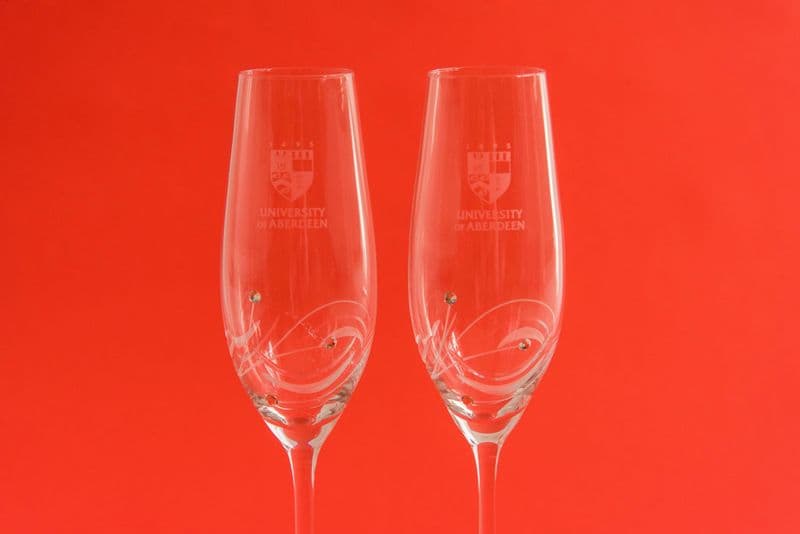 Swarovski Champagne Flute Set