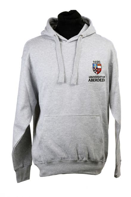 Unisex Logo Hoody Heather Grey