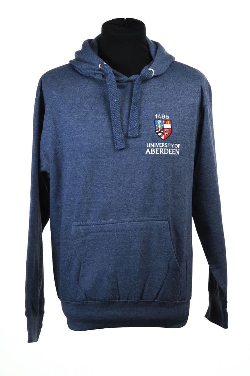 Unisex Logo Hoody Indigo Heather