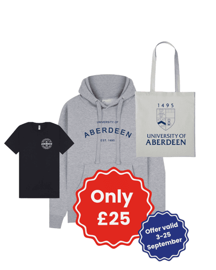 University Grey Hoody + Navy Tee + Grey Bag
