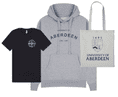 University Grey Hoody + Navy Tee +  Grey Bag