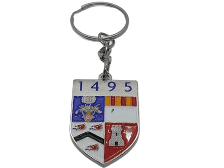 University Nickle Plated Keychain