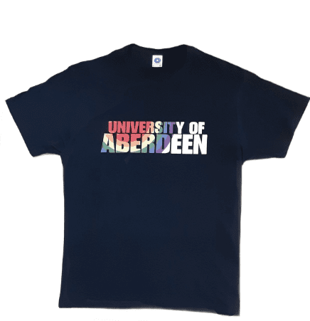 University Rainbow T-Shirt Navy