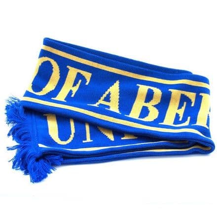 University Scarf Royal/Yellow