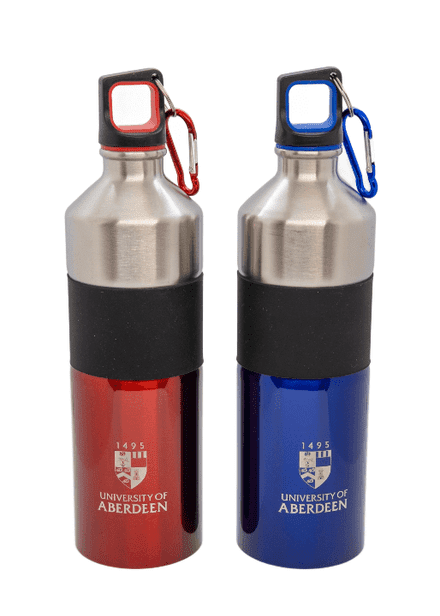University Stainless Steel Bottle With Rubber Grip 750ml