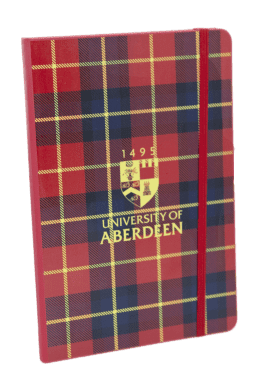 University Tartan Notebook