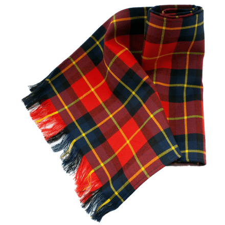 University Tartan Wool Scarf