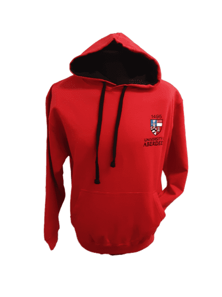 University Varsity Hoody Fire Red/Black