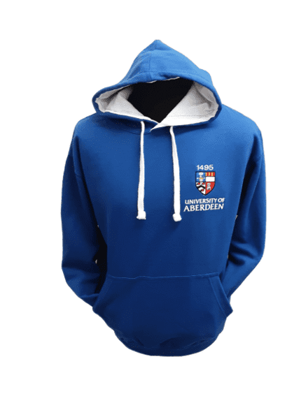 University Varsity Hoody Royal Blue/Arctic White