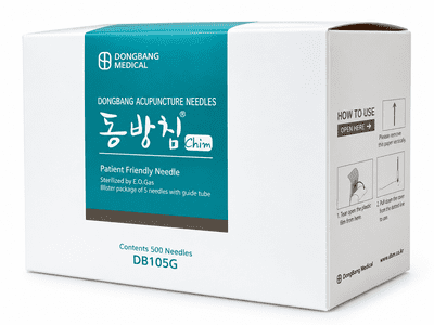 DongBang DB105 Acupuncture Needles – Multipack with Guide Tube, 500 Needles