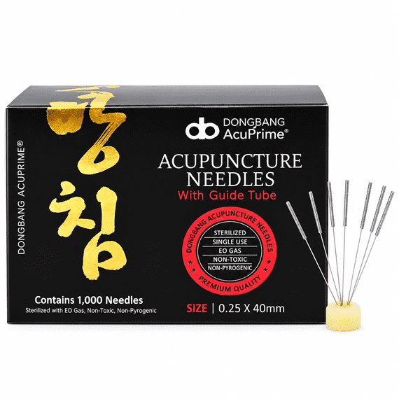 DongBang DB106 Acupuncture Needles – Multipack, 1,000 Needles
