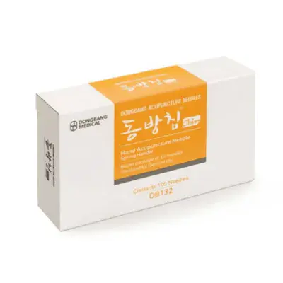 DongBang Hand Needles 0.18 × 8mm – Auricular, Detox & Su Jok
