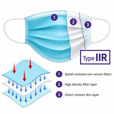 Face Mask Type IIR