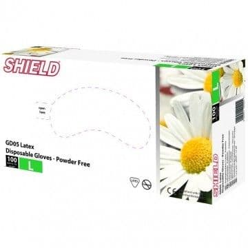 Gloves - Clear Latex - Medium