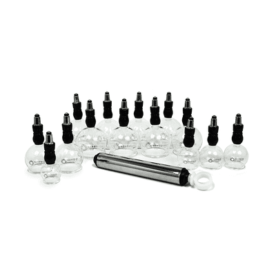 High Quality Korean Glass Cupping Set  - to clear