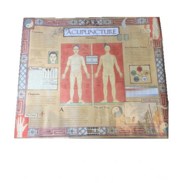 Large Acupuncture Poster