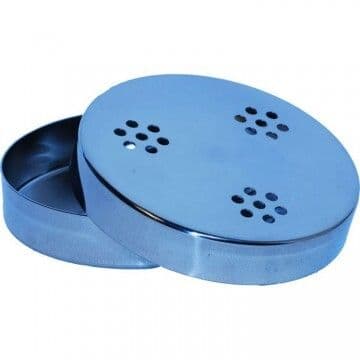 Petri Dish Stainless Steel - Holes