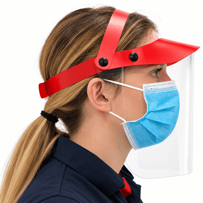 Reusable Face Visor / Face Shield | Adjustable | Made in UK