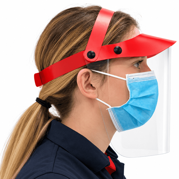 Reusable Face Visor / Face Shield | Adjustable | Made in UK