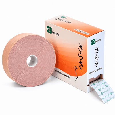 Sarasa Kinesiology Tape 5cm x 30m | Waterproof & Latex-Free